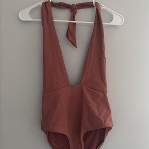 Aerie Halter One-Piece Swimsuit